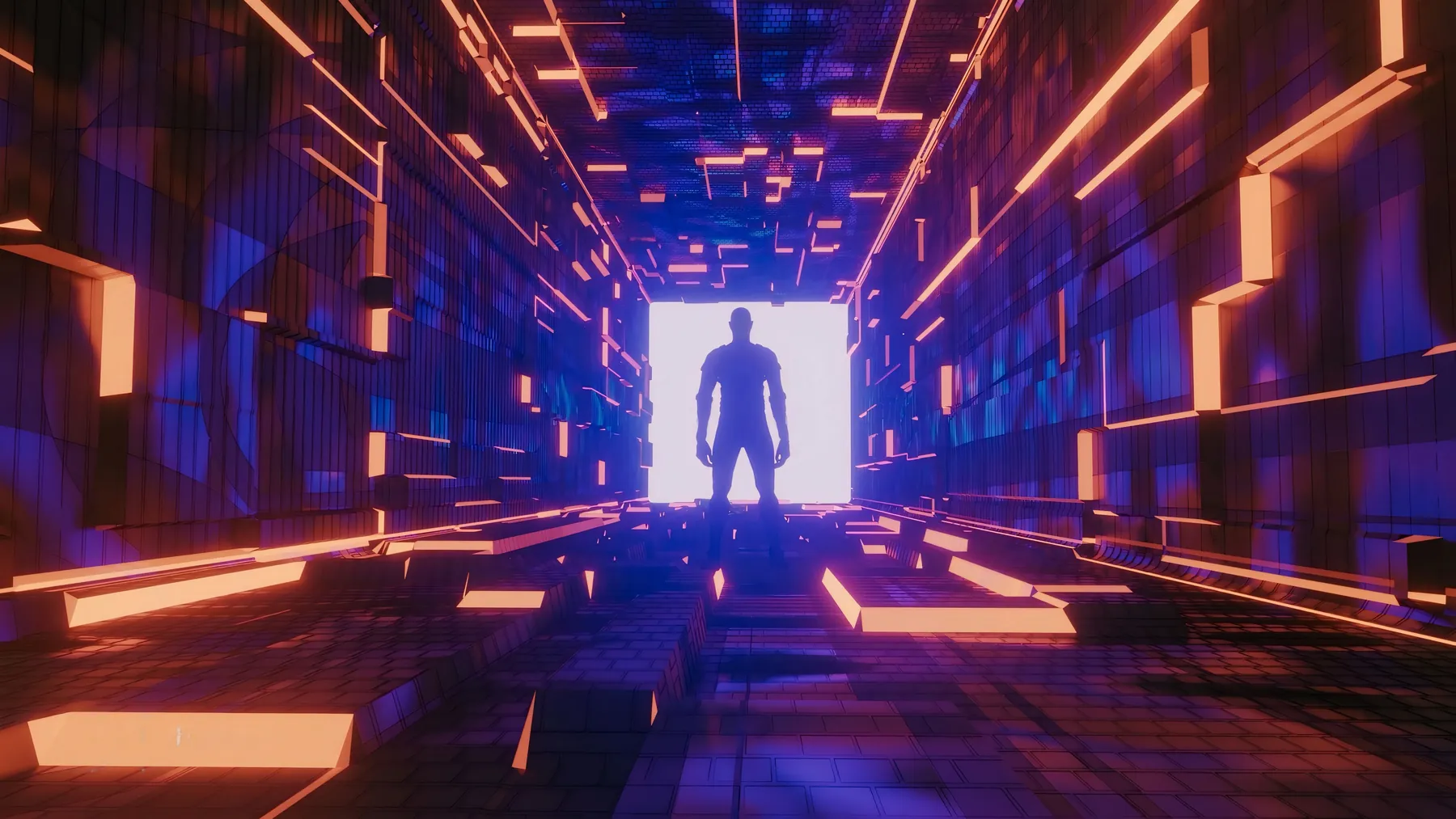 The Tunnel — holographic render